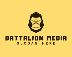 Cool Gorilla Ape logo design