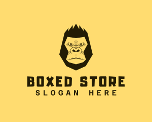 Cool Gorilla Ape logo design