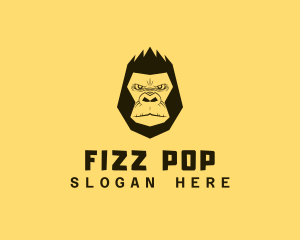 Cool Gorilla Ape logo design