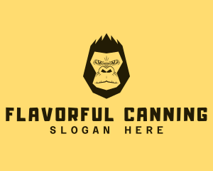 Cool Gorilla Ape logo design