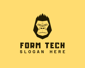 Cool Gorilla Ape logo design