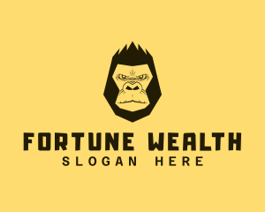 Cool Gorilla Ape logo design