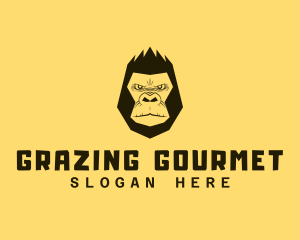 Cool Gorilla Ape logo design