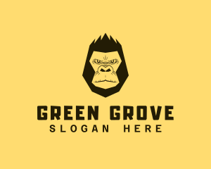 Cool Gorilla Ape logo design