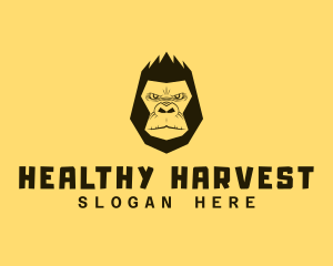 Cool Gorilla Ape logo design