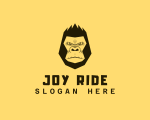 Cool Gorilla Ape logo design