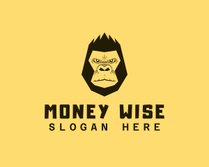 Cool Gorilla Ape logo design