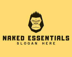 Cool Gorilla Ape logo design