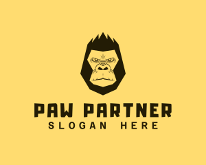 Cool Gorilla Ape logo design