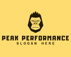 Cool Gorilla Ape logo design