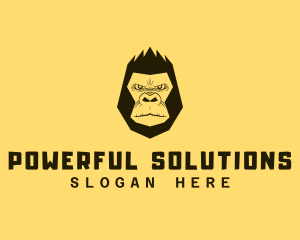 Cool Gorilla Ape logo design