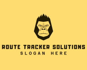 Cool Gorilla Ape logo design