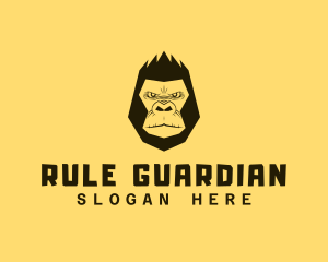 Cool Gorilla Ape logo design