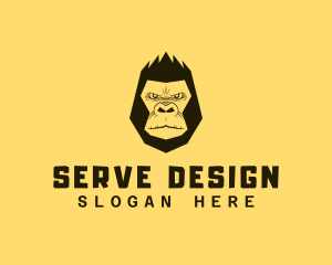 Cool Gorilla Ape logo design