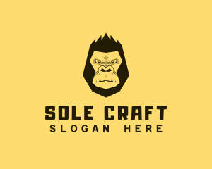 Cool Gorilla Ape logo design