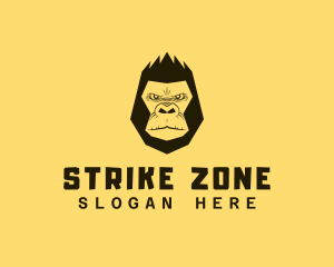 Cool Gorilla Ape logo design