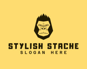 Cool Gorilla Ape logo design