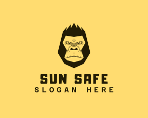 Cool Gorilla Ape logo design