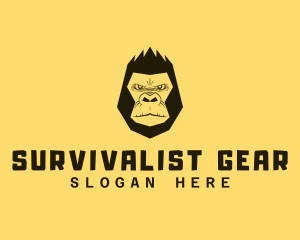 Cool Gorilla Ape logo design