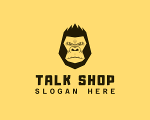 Cool Gorilla Ape logo design