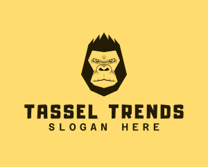 Cool Gorilla Ape logo design