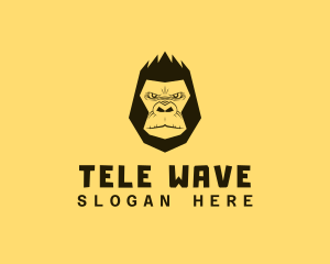 Cool Gorilla Ape logo design