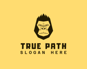 Cool Gorilla Ape logo design