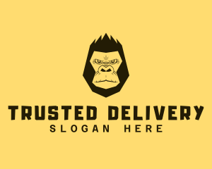 Cool Gorilla Ape logo design