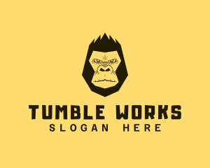 Cool Gorilla Ape logo design