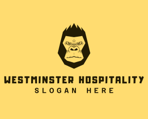 Cool Gorilla Ape logo design