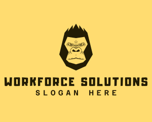 Cool Gorilla Ape logo design