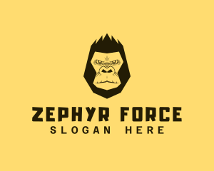 Cool Gorilla Ape logo design