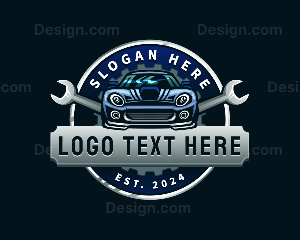 Automobile Vehicle Garage Logo