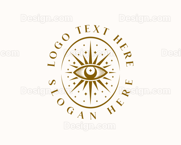 Mystic Eye Crescent Logo