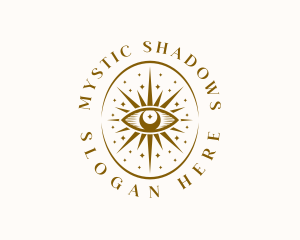 Mystic Eye Crescent logo design