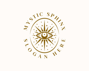 Mystic Eye Crescent logo design