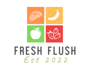 Fresh Fruit Food logo design