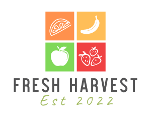 Fresh Fruit Food logo design