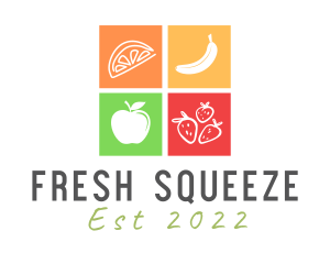 Fresh Fruit Food logo design