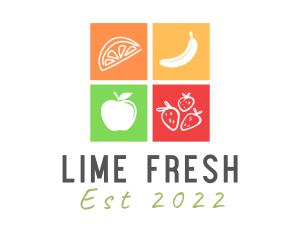 Fresh Fruit Food logo design