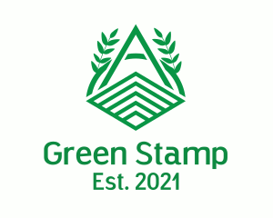 Eco Green House  logo design