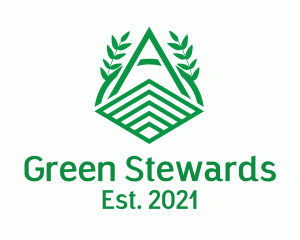 Eco Green House  logo design