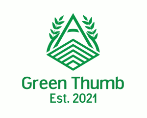 Eco Green House  logo design