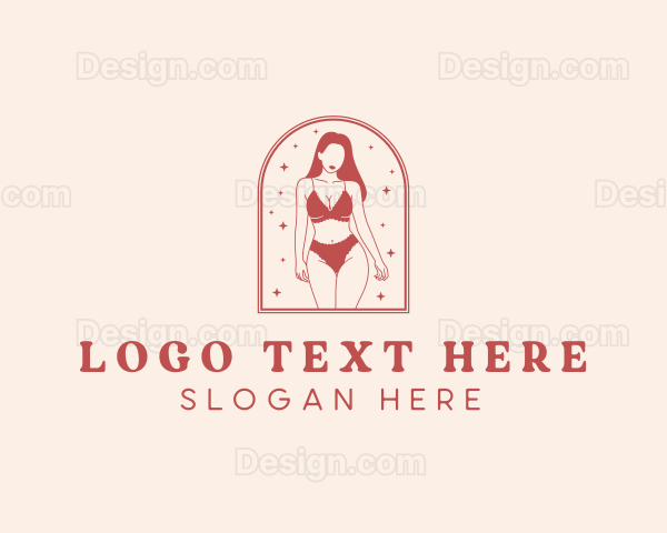 Fashion Lingerie Boutique Logo