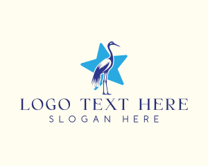 South Africa Crane Bird logo