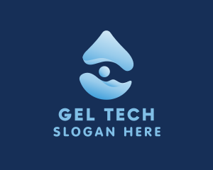 Cleaning Fluid Droplet  logo design