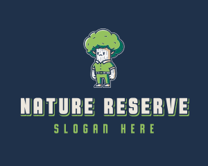 Nature Tree Park logo design