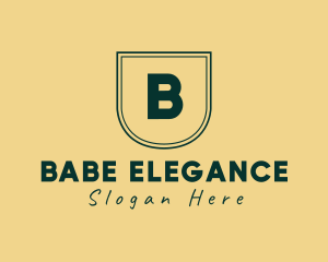 Elegant Shield Fashion Apparel logo design