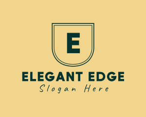 Elegant Shield Fashion Apparel logo design