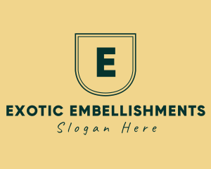 Elegant Shield Fashion Apparel logo design